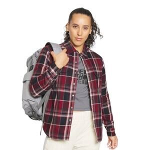 NWT The North Face Campshire Fleece Lined Long Sleeve Flannel Women’s Size Small